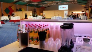 mobile Smoothie-bar Catering Isotec Tagung in Hohenroda 