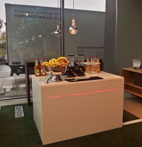 mobile Smoothie-Bar catering service Köln Designpost Messe Deutz